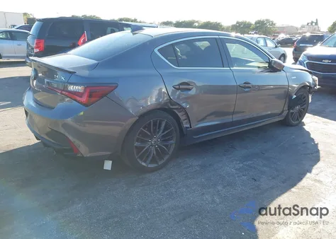 2020 Acura Ilx Premium A-Spec Packages/Technology A-Spec Packages из США, поврежденный, VIN 19UDE2F85LA010714